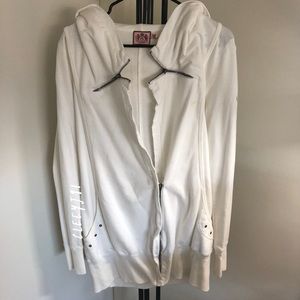 Juicy couture long hooded jacket
